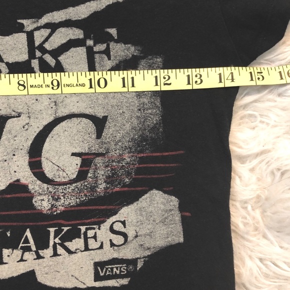 Vans Off The Wall Black Tee X-Small - Picture 3 of 6